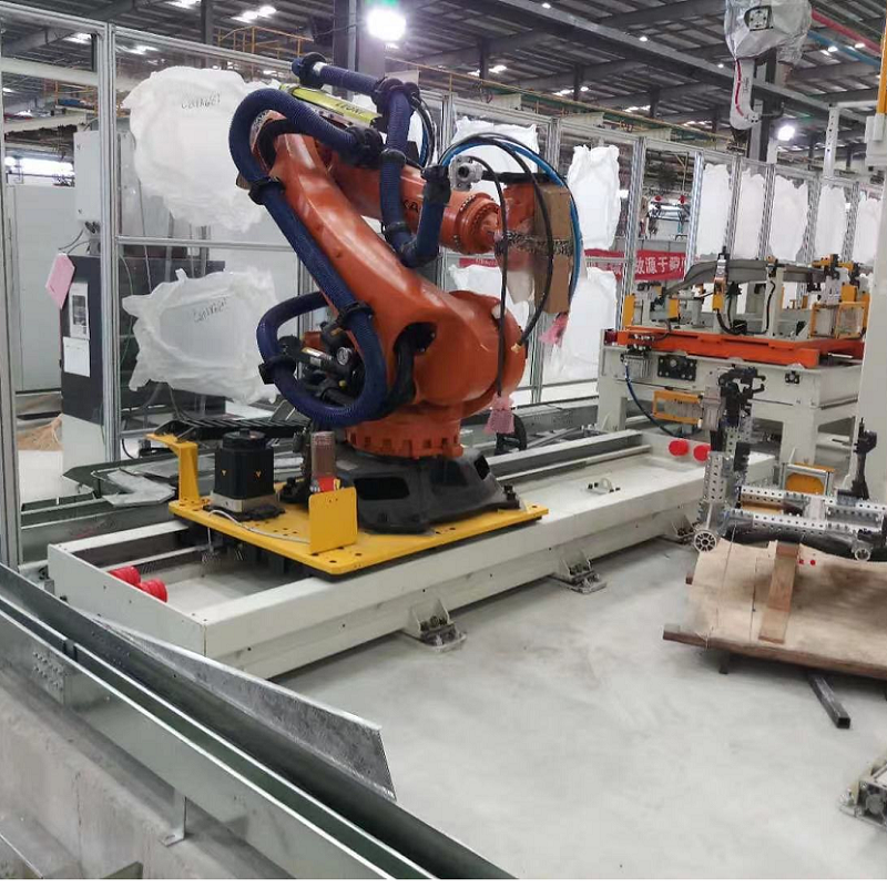 Cutting Industry Robot Rail System , 7th