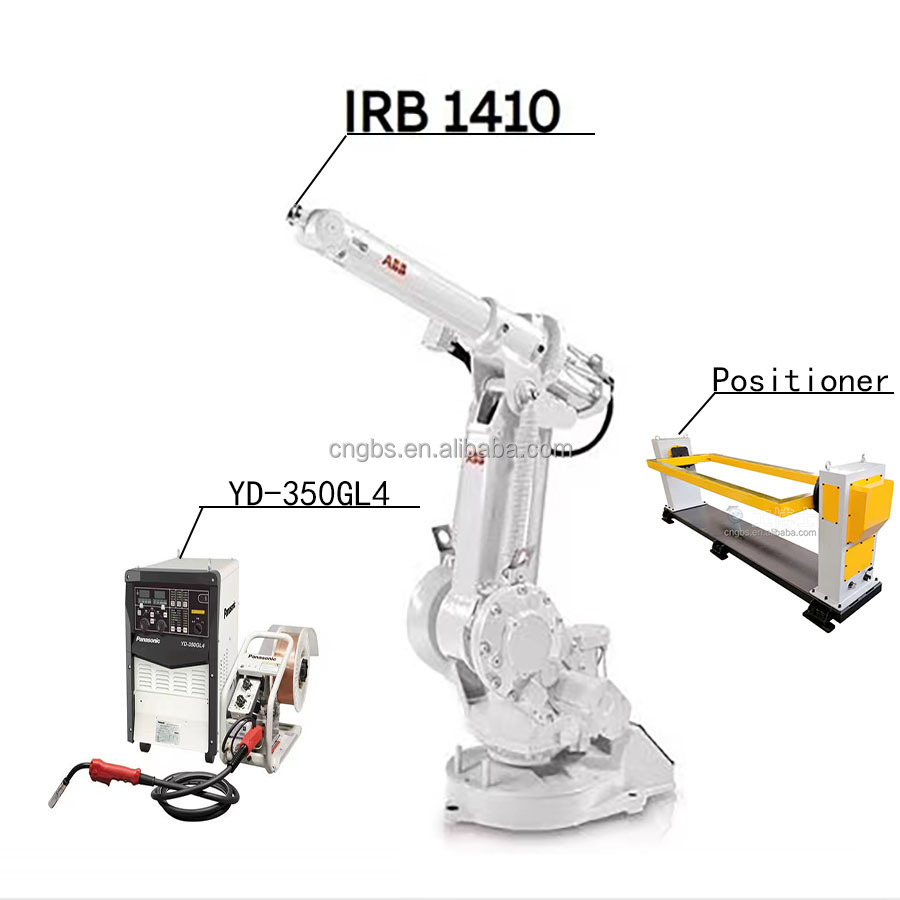 High accuracy IRB 1410 Arc welding indus